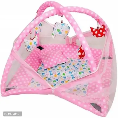 Baby Kick and Play with Mosquito Net and Baby Bedding Set-thumb0