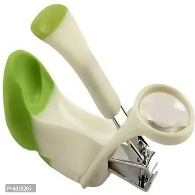 Gentle Nail Clipper/Cutter with Adjustable Magnifier/Lens-thumb0