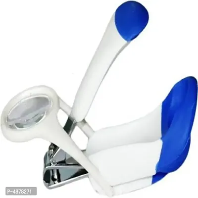 Gentle Nail Clipper/Cutter with Adjustable Magnifier/Lens-thumb0