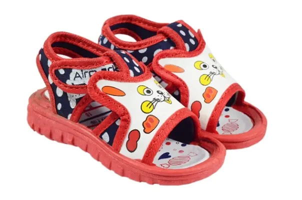 Unisex Rabbit Blue Kids Chu Chu Sound Musical Sandals Shoes for Baby Boys  Baby Girls (6-21 Months)