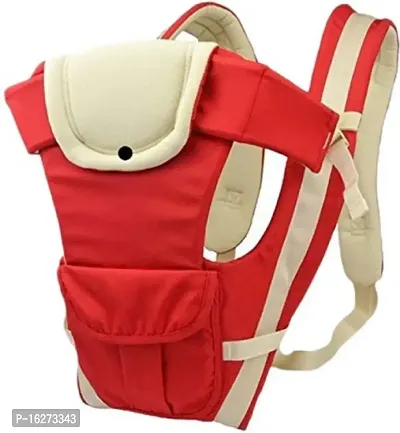 Kids 4-in-1 Adjustable Baby Carrier Cum Kangaroo Bag/Honeycomb Texture Baby Carry Sling/Back/Front Carrier for Baby with Safety Belt and Buckle Straps-thumb0