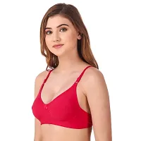 Fasense Women's Wire Free Non Padded Cotton Bra-thumb2