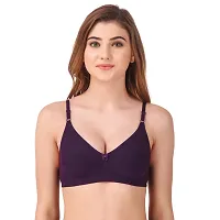 Fasense Women's Wire Free Non Padded Cotton Bra-thumb1