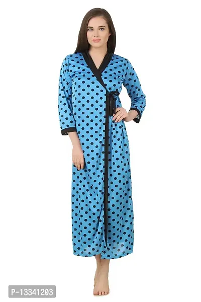 Fasense Women's Nightdress (DP165_Turquoise_Medium)