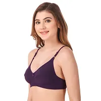 Fasense Women's Wire Free Non Padded Cotton Bra-thumb2