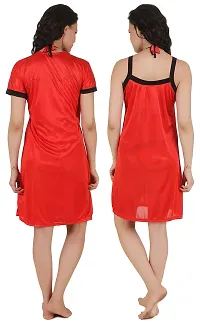 Fasense Women's Nightdress (DP100C3_X-Large_Red)-thumb1