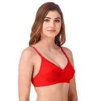 Fasense Women's Wire Free Non Padded Cotton Bra-thumb2