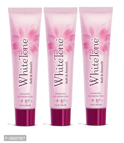 White Tone Soft and Smooth Face Cream, 25 g - Pack of 03-thumb0