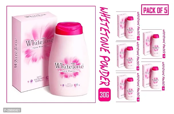 White Tone Face Powder, 30g (PACKOF 05)