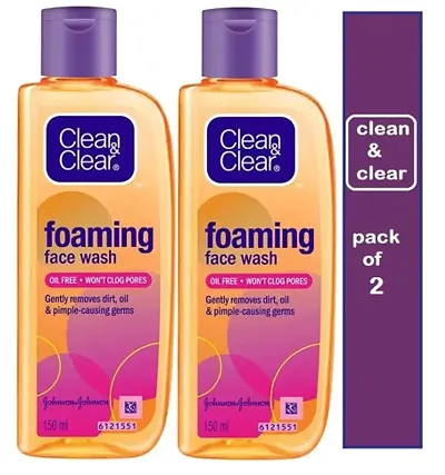 CLEAN AND CLEAR FOAMING FACEWASH MULTIPACK COMBO