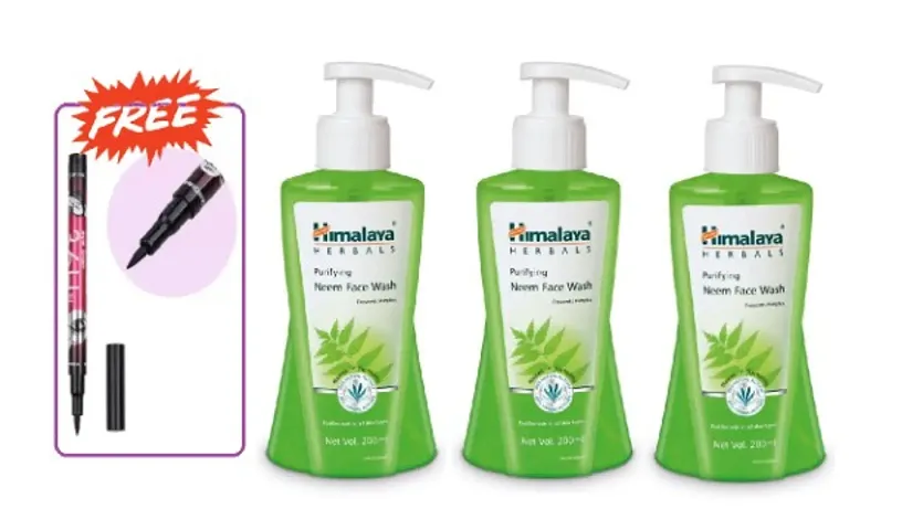 HIMALAYA PURIFYING NEEM FACEWASH MULTIPACK AND BEAUTY ESSENTIAL COMBO