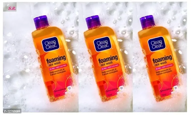 GET NOW.... CLEAN AND CLEAR FOAMING FACEWASH 150ML PACK OF 3-thumb0