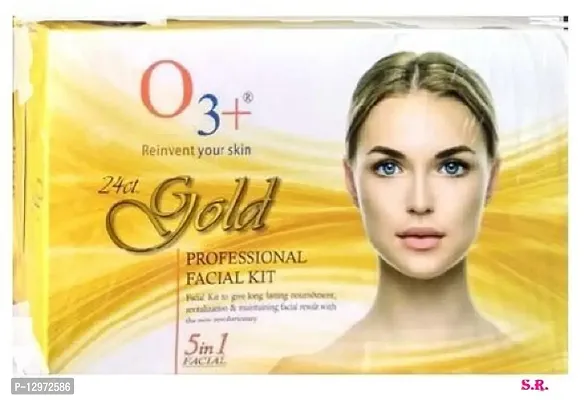 PROFESSIONAL O3 GOLD FACIAL KIT 250G PACK OF 1-thumb0