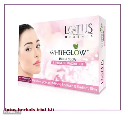 Lotus Herbals Cream Whiteglow Insta Glow 4 In  Facial Kit-thumb0