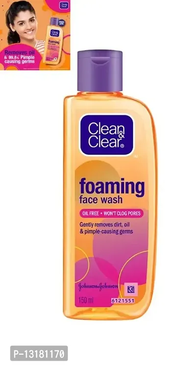 CLEAN AND CLEAR FOAMING FACEWASH 150ML PACK OF 1-thumb0