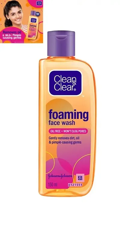 CLEAN AND CLEAR FACE WASH