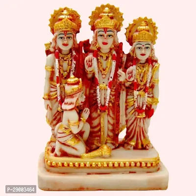 ram darbar idol ram darbar murti ram darbar statue ram darbar showpiece for pooja room showpiece figurine-thumb4