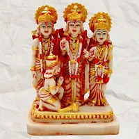 ram darbar idol ram darbar murti ram darbar statue ram darbar showpiece for pooja room showpiece figurine-thumb1