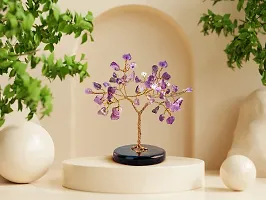 Crystal Tree - Amethyst Tree - Car Dashboard Accessories - Dashboard Figurines & Idols - Crystal showpieces for Home Decor- Crystal Home Decor Items- Crystal Tree for Good Luck-thumb4