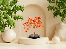 Crystal Tree - Carnelian Tree - Car Dashboard Accessories - Dashboard Figurines & Idols - Crystal showpieces for Home Decor- Crystal Home Decor Items- Crystal Tree for Good Luck-thumb4