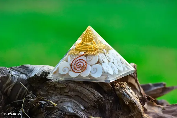 Gomti Chakra Original Shree Yantra Pyramid for Wealth and Prosperity Feng Shui vastu items for home for good luck item Positive Energy Size 2.5-3 inch-thumb4