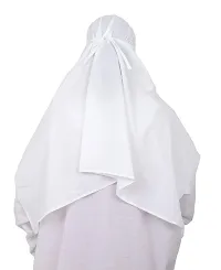 Barakath Women's Full length Prayer Dress Abaya Ihram Set (110001_White_2XL) (110001_White_2XL)-thumb4