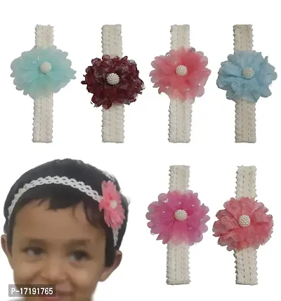 Kids Girl Baby Hairband Toddler Lace Flower Head Band Accessories Headwear-thumb0