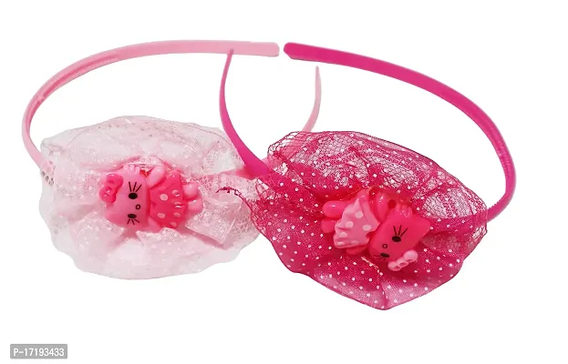 Flower Headband For Girls Wedding Festival Parties Floral Hairband(Packof 2)-thumb0