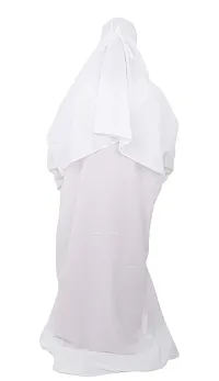 Barakath Women's Full length Prayer Dress Abaya Ihram Set (110001_White_2XL) (110001_White_2XL)-thumb3