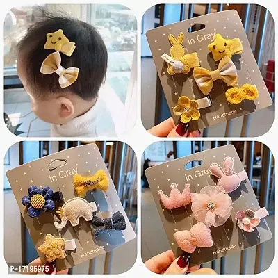 10pcs(2set) Baby hairpin hairpin headdress baby side clip the hair Korean princess children's hair accessories-thumb2