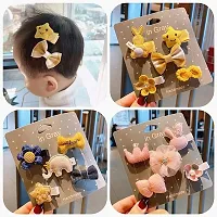 5pcs/set Baby hairpin hairpin headdress baby side clip the hair Korean princess children's hair accessories-thumb1