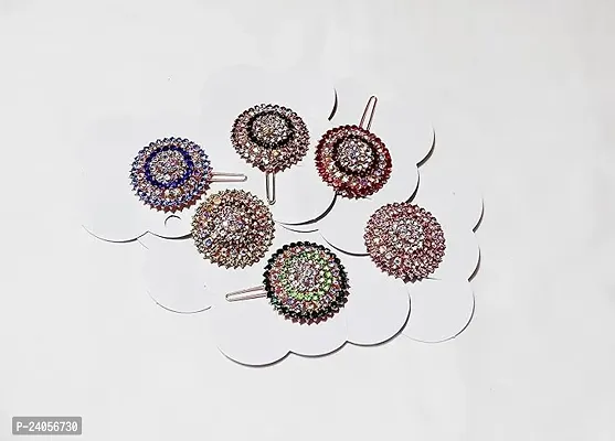 Fashion Hair Accessories Hair Clip For Women Rigstone Wrapped Bobby Pin Hairpins Barrettes, Wedding Bridal Ornaments For Ladies Girls-thumb0