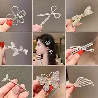 5pcs/Set Women Girls Elegant Korean Hair Clips Hairpin Barrette Hair Accessories (Gold, 10)-thumb3