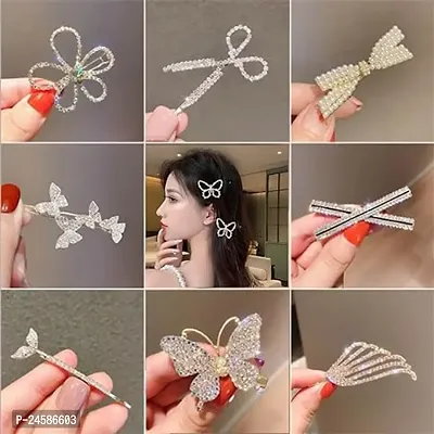 5pcs/Set Women Girls Elegant Korean Hair Clips Hairpin Barrette Hair Accessories (Gold, 10)-thumb4
