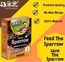 JiMMy Pet Products Feed The Sparrow Wild Bird Small Parakeet Seeds Food Refill for Bird Feeder (1.2kg)-thumb2