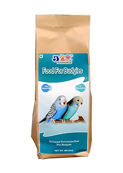 JiMMy Pet Products Bird Food for Budgie 400 Gms