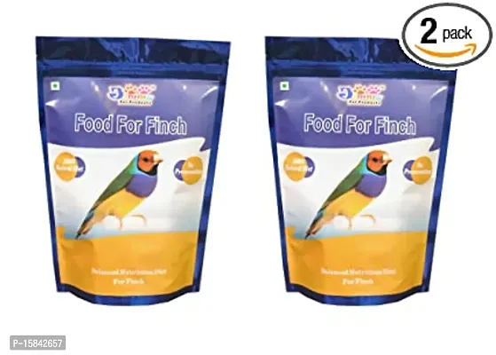 JiMMy Pet Products Food for Finch - 900 Gm Pack of 2 - Total 1800 Gms-thumb0
