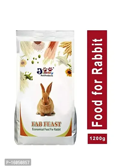 JiMMy Pet Products Fab Feast Rabbit Food Rabbit pellets 1.2 KG-thumb0
