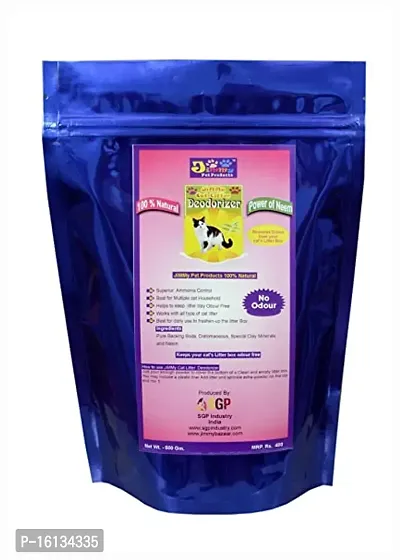JiMMy Pet Products Cat Litter Deodorizer No Odour 500 Grams.-thumb0