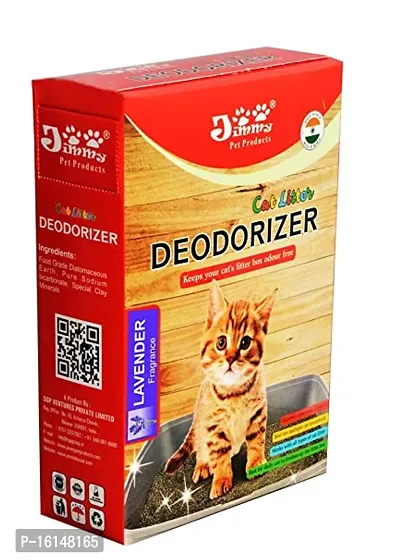 JiMMy Pet Products Cat Litter Deodorizer Lavender 1.2 Kg-thumb0