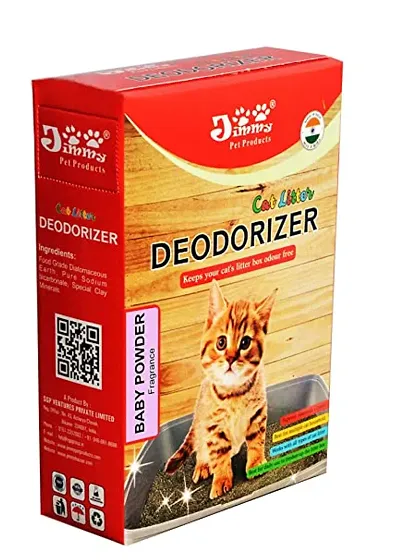JiMMy Pet Products Cat Litter Deodorizer Baby Powder 1.2 Kg