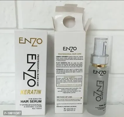 Enzo Keratin Hair Serum for Women and Men For Smooth and Shiny Hair