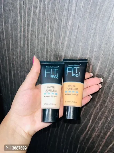 Fit Me Full Coverage Foundation Pack of 2