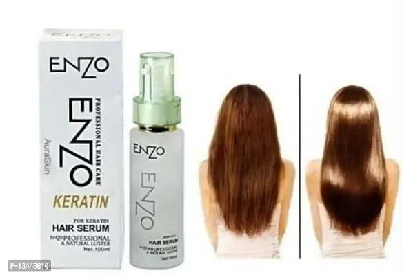 Enzo Keratin Hair Serum for Women and Men For Smooth and Shiny Hair-thumb0
