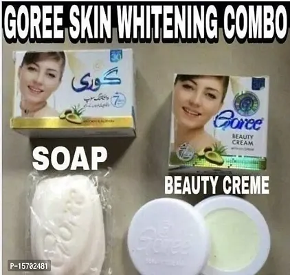 Combo Pack of Goree Whitening Cream and Soap