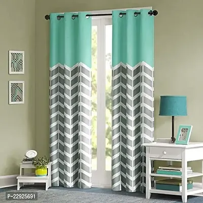 Stylish Poyester Door Curtains-thumb0