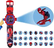 Digital Spiderman Projector Watch 24 Images to Display Spiderman Wrist Watch for Kids Girls Birthday Gift-thumb2