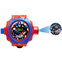 Digital Avengers Projector Watch 24 Images to Display Avengers Wrist Watch for Kids Girls Birthday Gift-thumb1