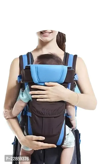 Woreek Baby Carry Bags for 0 to 2 years Baby Carrier | Baby 4 in 1 Bag - Frozy Blue-thumb2