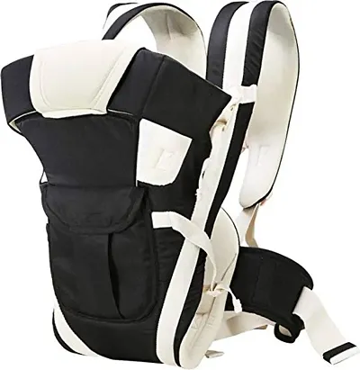 Woreek Baby Carry Bags for 0 to 2 years Baby Carrier | Baby 4 in 1 Bag - Black